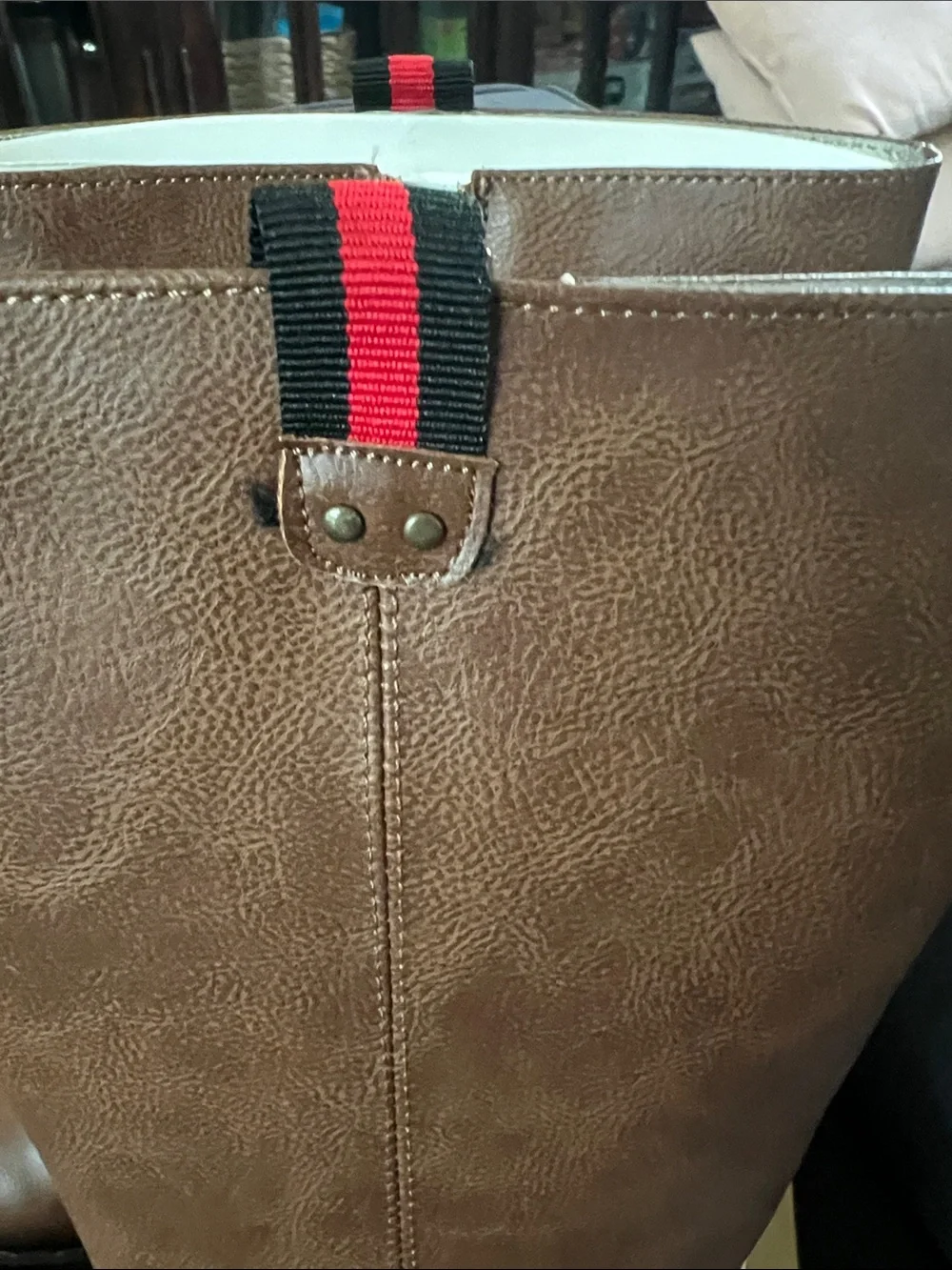 Kids Brown Mid-Calf Riding Boots